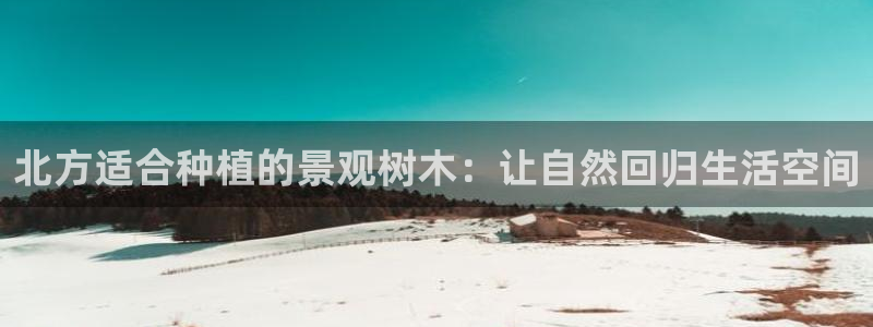 新宝GG主管41333：北方适合种植的景观树木：让自然回归生活空间